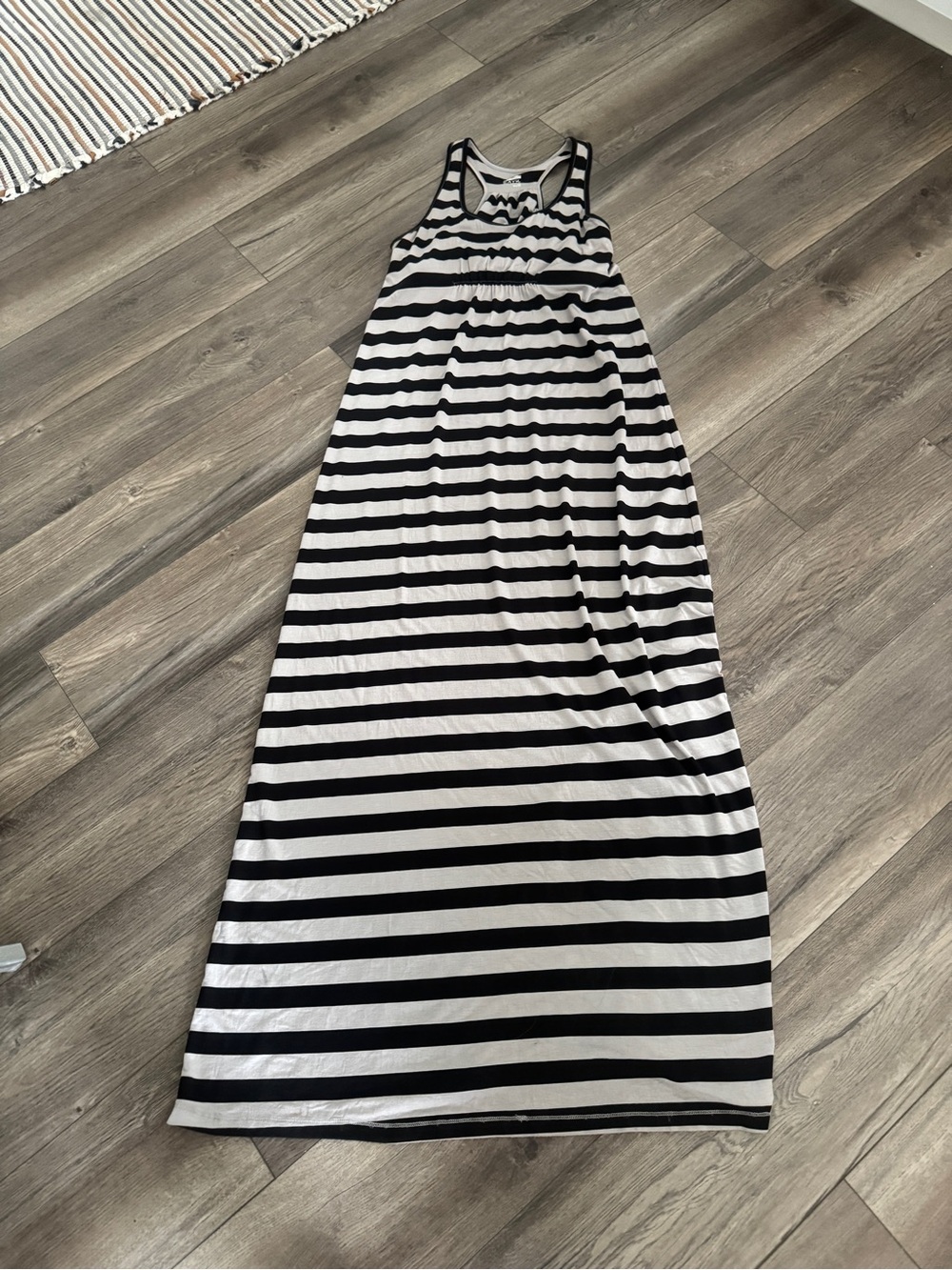 KAVU Striped Bra-Top True Maxi Dress Large - Picture 2 of 9